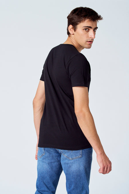 T-shirt (korte mouwen) Zwart - Le Fabuleux Marcel de Bruxelles