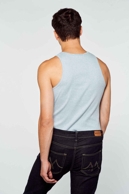 Tanktop Blauw - Le Fabuleux Marcel de Bruxelles