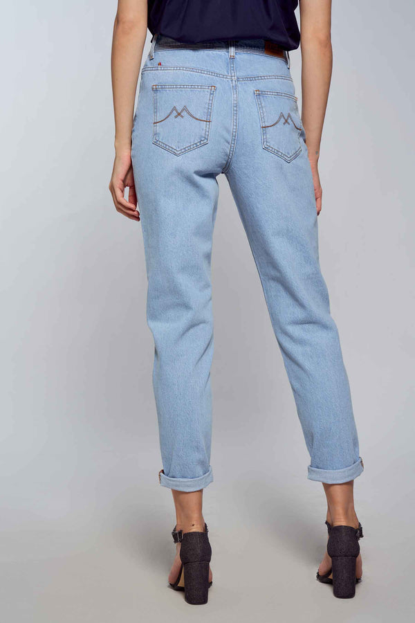 Mom Jeans Light blue denim - Le Fabuleux Marcel de Bruxelles