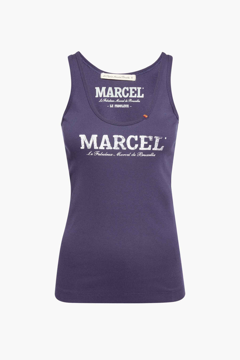 Tanktop Blauw - Le Fabuleux Marcel de Bruxelles