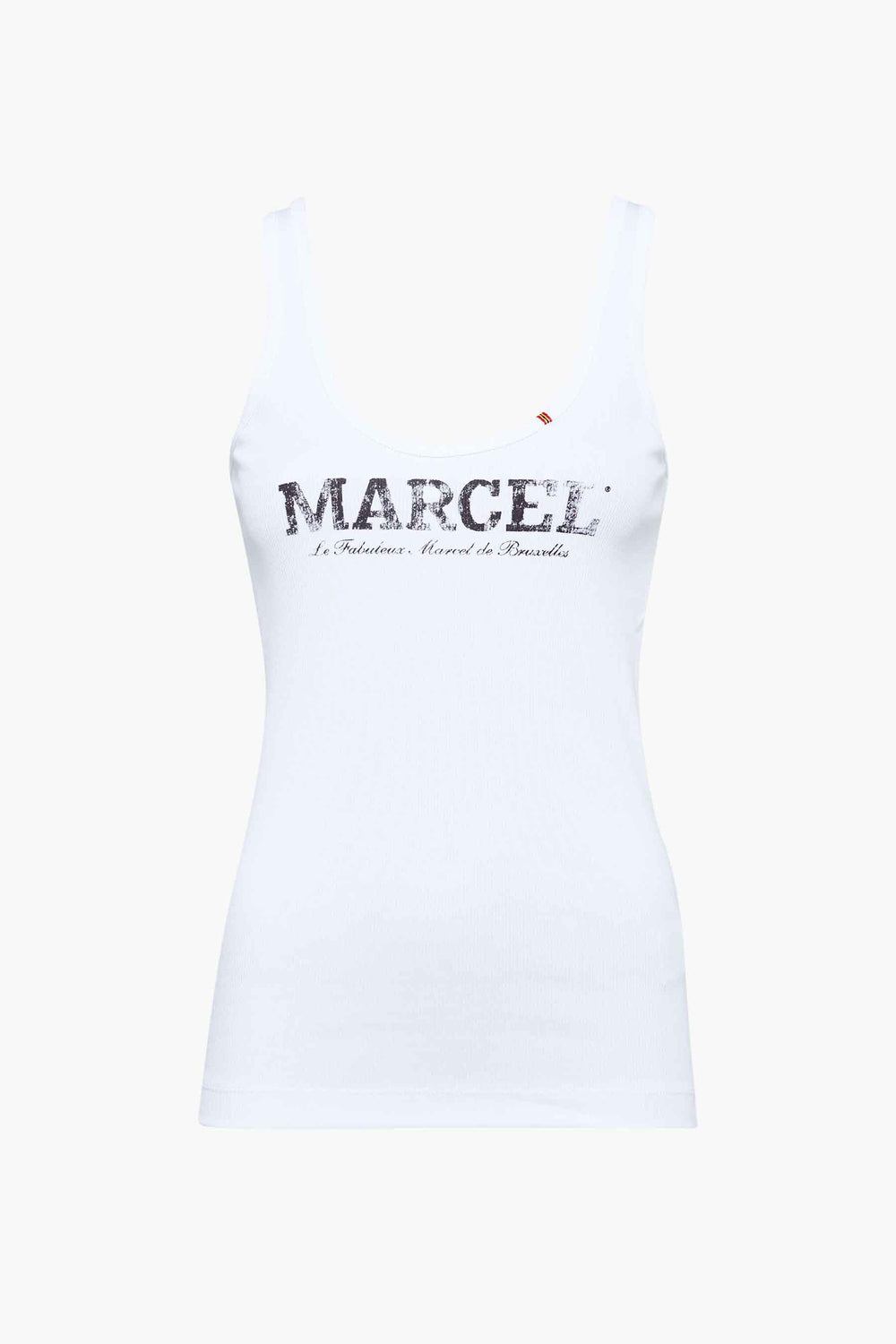 Tanktop Wit - Le Fabuleux Marcel de Bruxelles