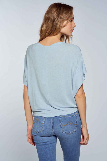 Top - blauw