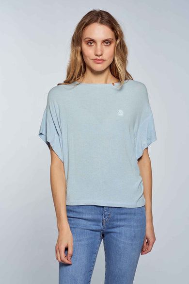 Top - blauw
