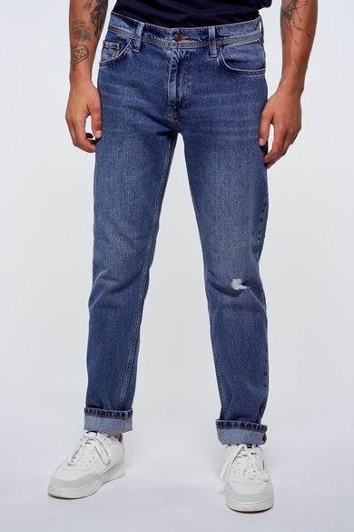 Jeans straight Dark blue denim - Le Fabuleux Marcel de Bruxelles