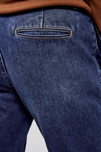 Jeans 7/8 mid blue denim - Le Fabuleux Marcel de Bruxelles