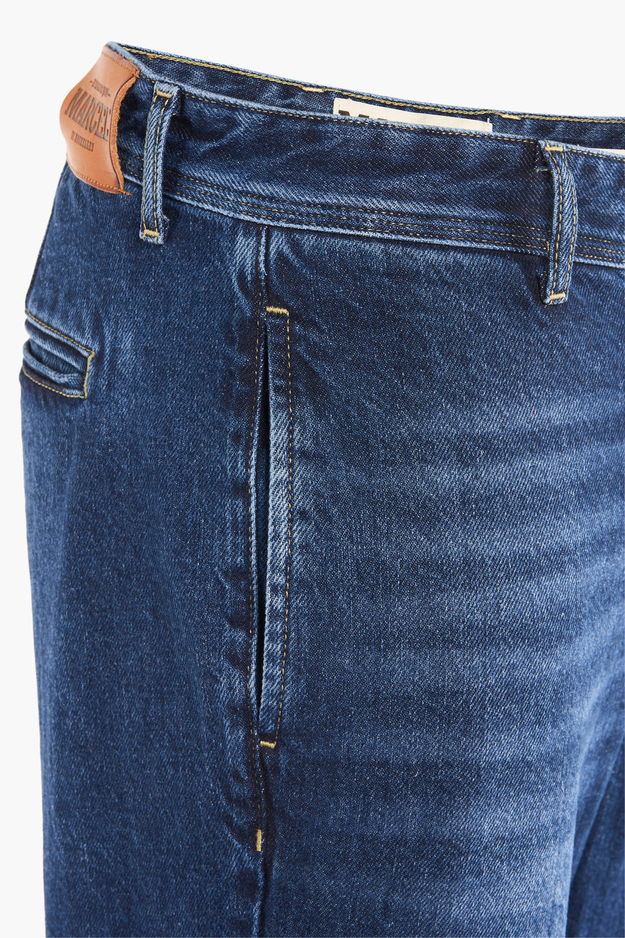 Jeans 7/8 mid blue denim - Le Fabuleux Marcel de Bruxelles