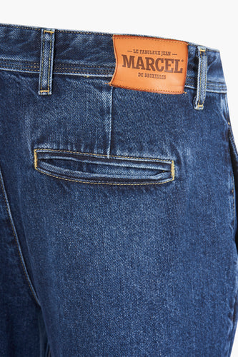 Jeans 7/8 mid blue denim - Le Fabuleux Marcel de Bruxelles