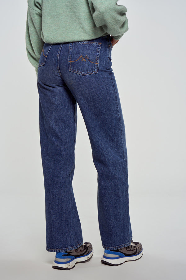 Jeans wide Dark blue denim - Le Fabuleux Marcel de Bruxelles