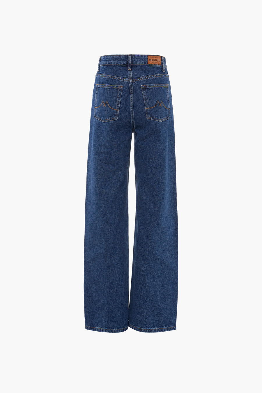 LE JEAN WIDE - dark blue denim