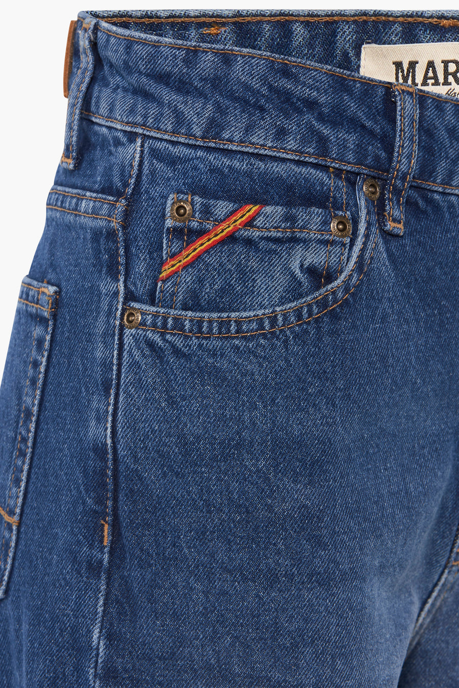 LE JEAN WIDE - dark blue denim