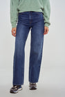 LE JEAN WIDE - dark blue denim