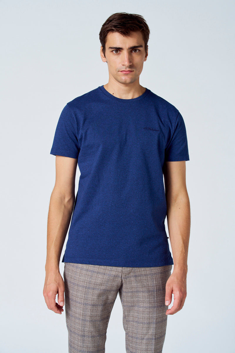 T-shirt (korte mouwen) Blauw - Le Fabuleux Marcel de Bruxelles