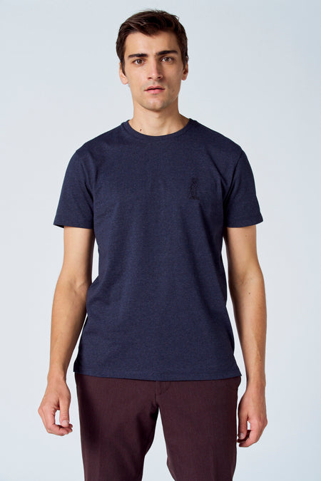 T-shirt (korte mouwen) Blauw - Le Fabuleux Marcel de Bruxelles