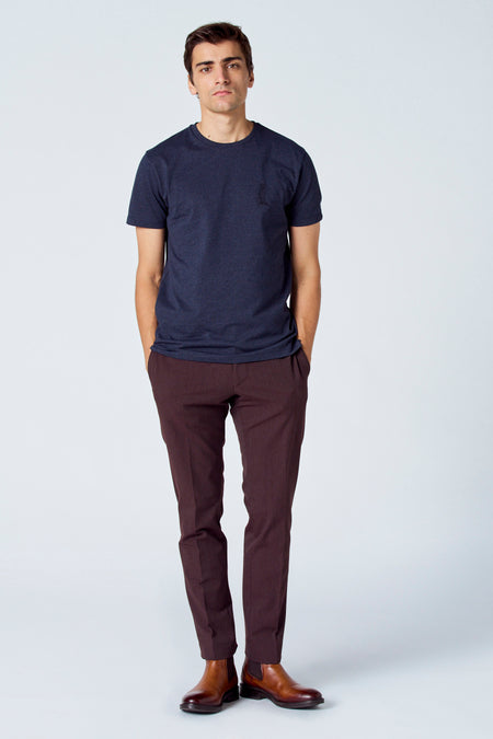 T-shirt (korte mouwen) Blauw - Le Fabuleux Marcel de Bruxelles