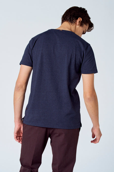 T-shirt (korte mouwen) Blauw - Le Fabuleux Marcel de Bruxelles