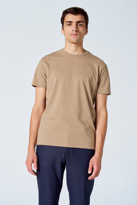 T-shirt (korte mouwen) Beige - Le Fabuleux Marcel de Bruxelles