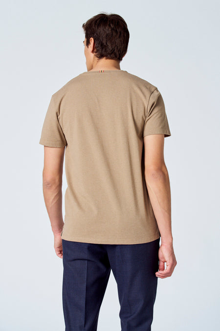 T-shirt (korte mouwen) Beige - Le Fabuleux Marcel de Bruxelles