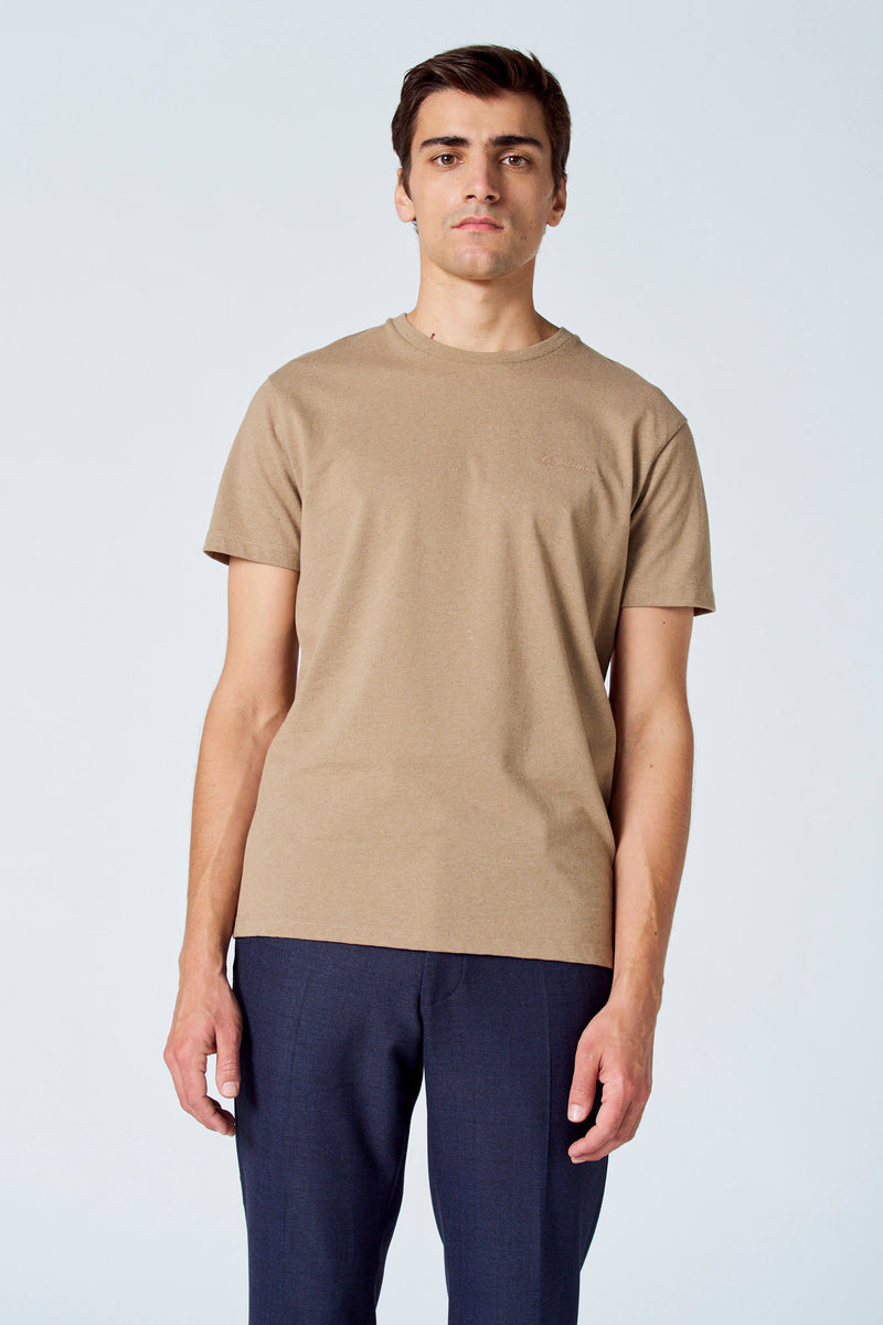 T-shirt (korte mouwen) Beige - Le Fabuleux Marcel de Bruxelles