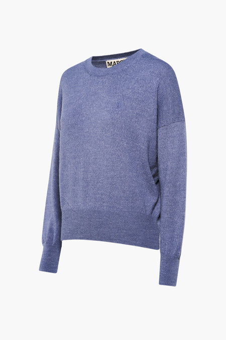 Pull - dark blue denim