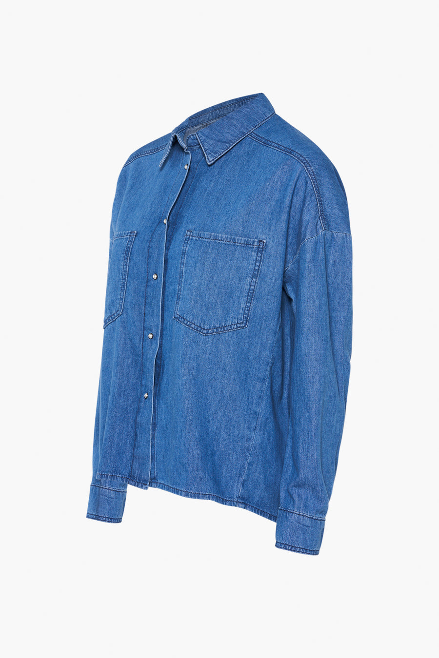 Hemd met lange mouwen - mid blue de