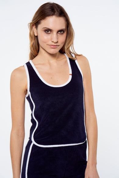 Tanktop - blauw