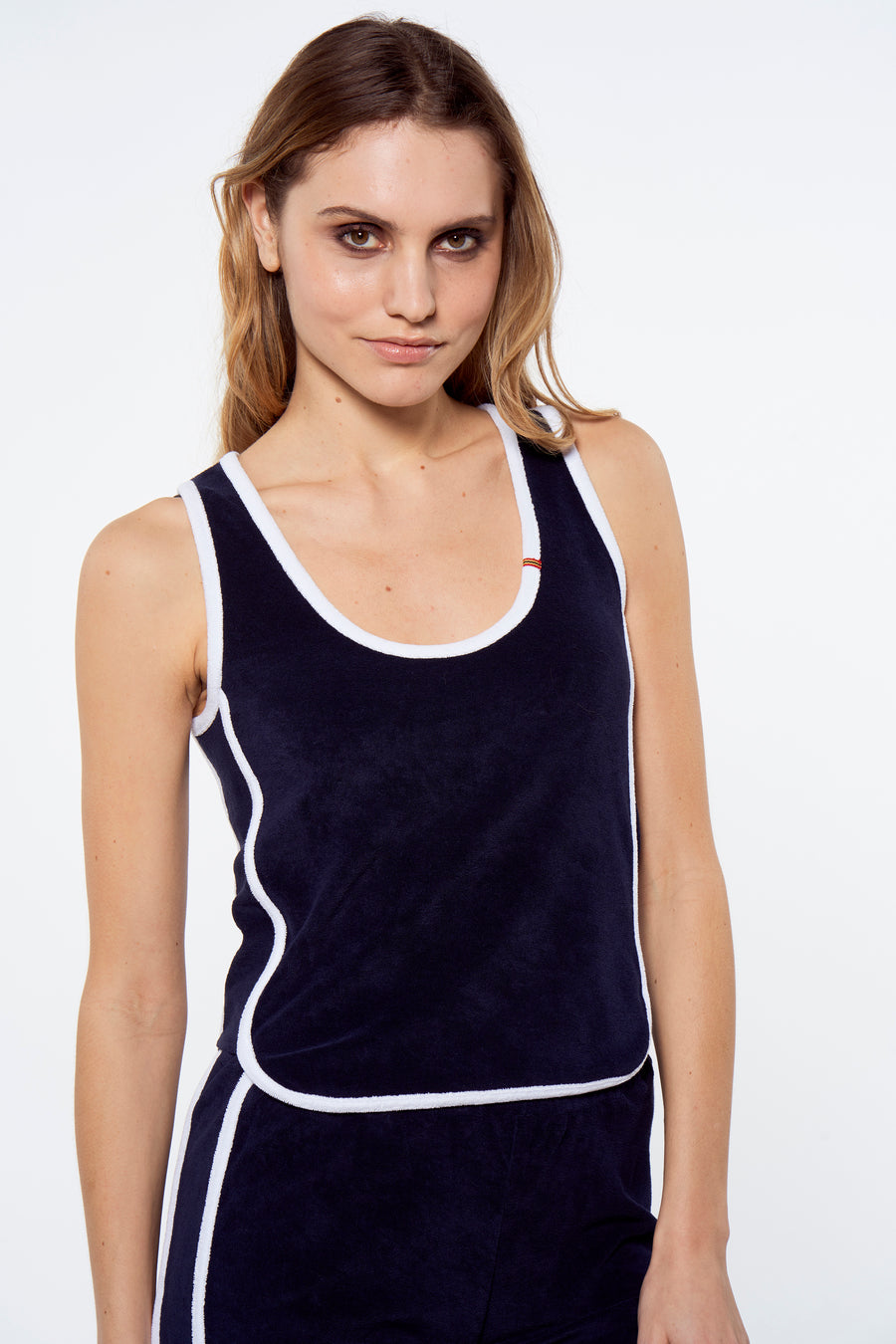 Top - bleu