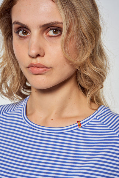 Top (korte mouwen) Blauw - Le Fabuleux Marcel de Bruxelles