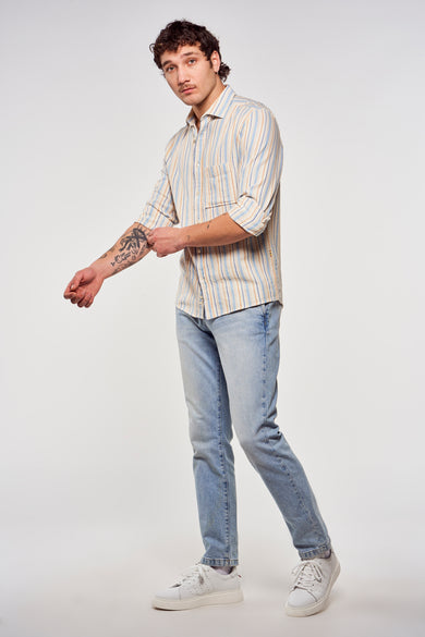 Hemd met lange mouwen - multicolor