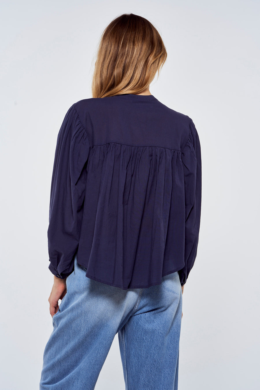 Blouse - blauw