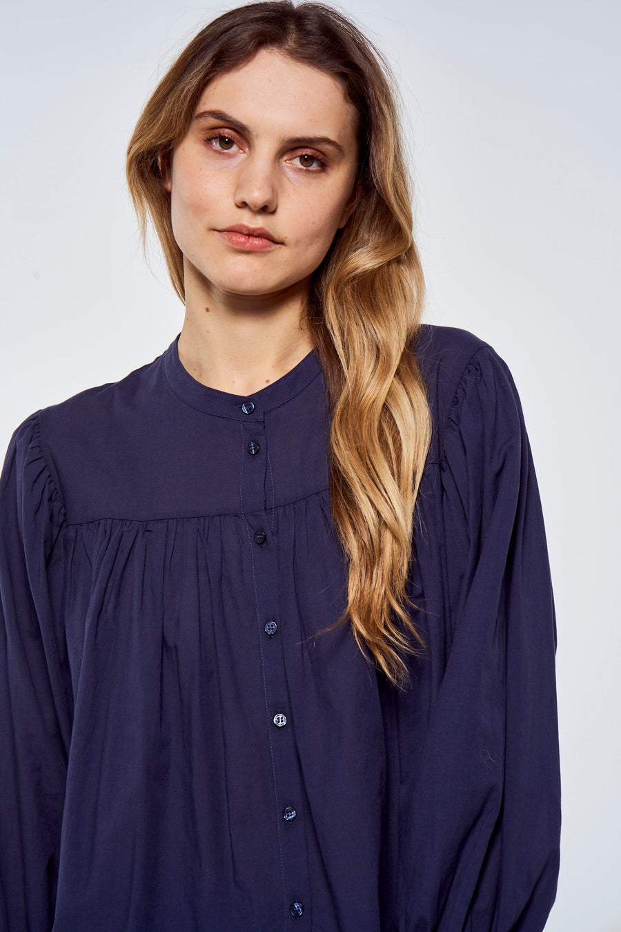 Blouse - blauw