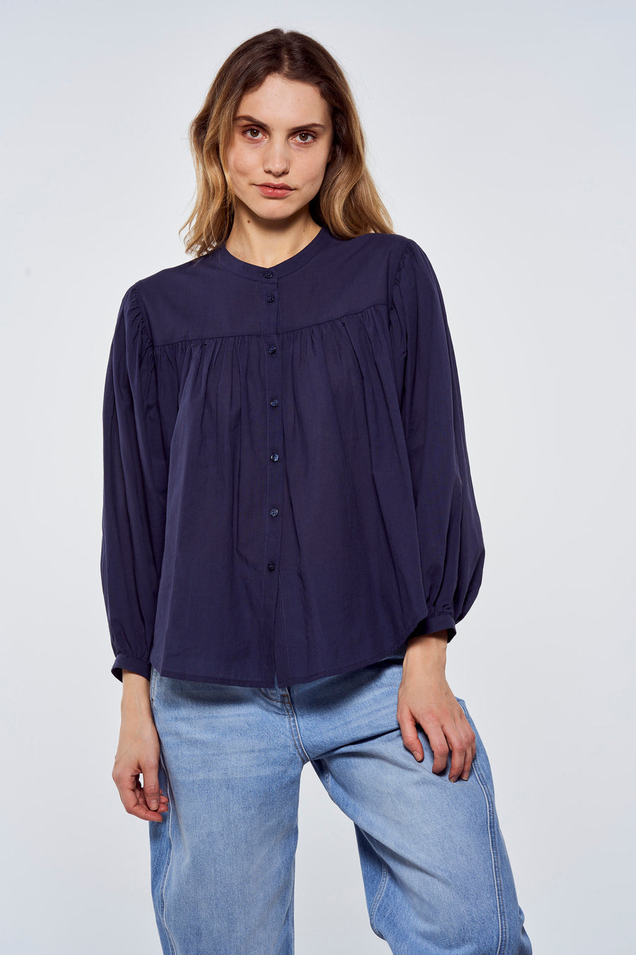 Blouse - blauw
