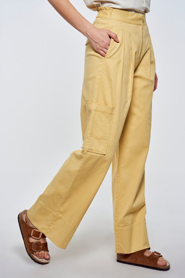 Pantalon cargo Jaune - Le Fabuleux Marcel de Bruxelles