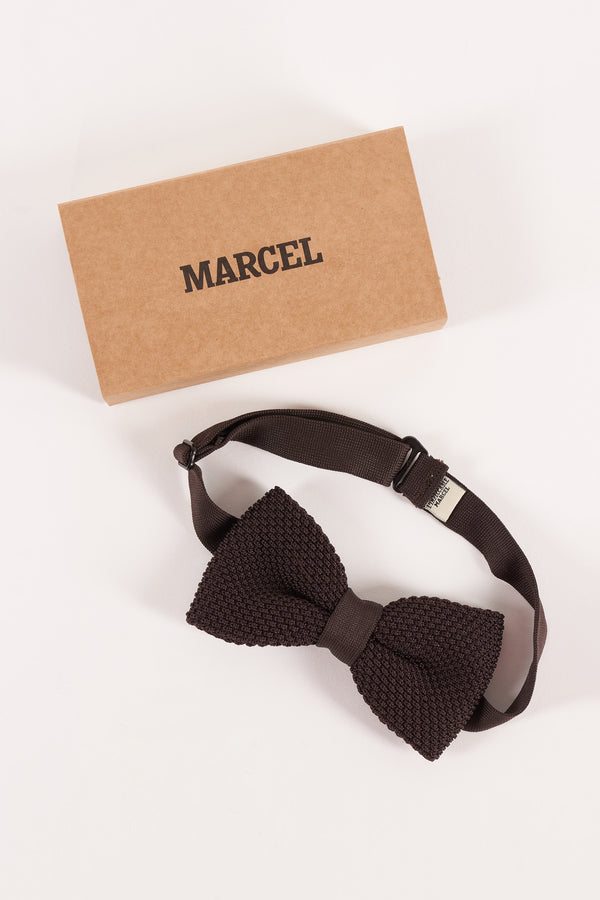 Noeud papillon Brun - Le Fabuleux Marcel de Bruxelles
