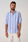 Chemise (manches longues) Bleu - Le Fabuleux Marcel de Bruxelles