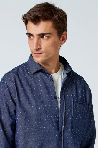 Chemise à manches longues - bleu - Le Fabuleux Marcel de Bruxelles