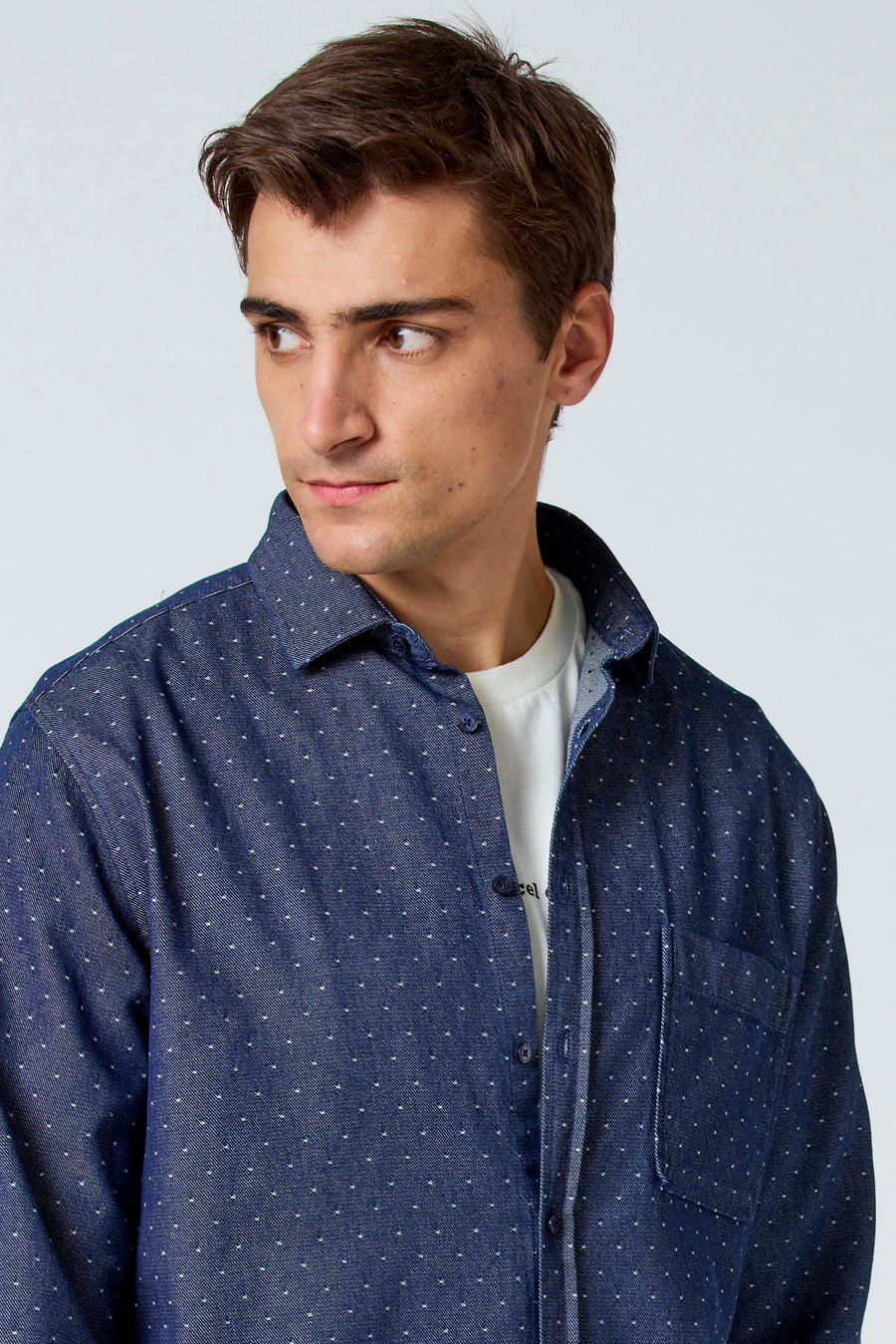 Chemise à manches longues - bleu - Le Fabuleux Marcel de Bruxelles