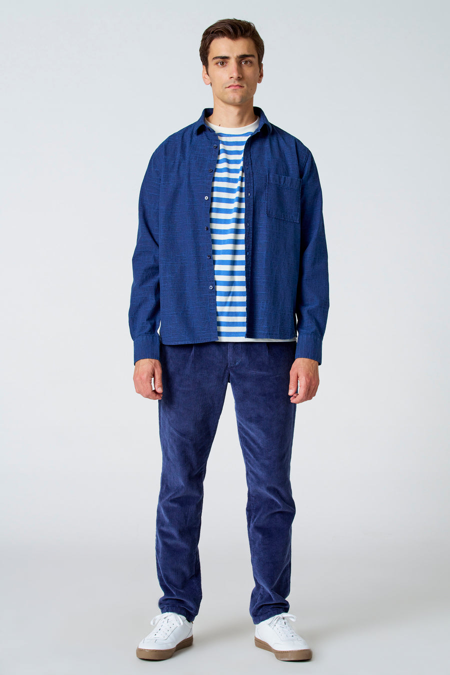 Chemise à manches longues - bleu - Le Fabuleux Marcel de Bruxelles