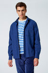 Chemise (manches longues) Bleu - Le Fabuleux Marcel de Bruxelles
