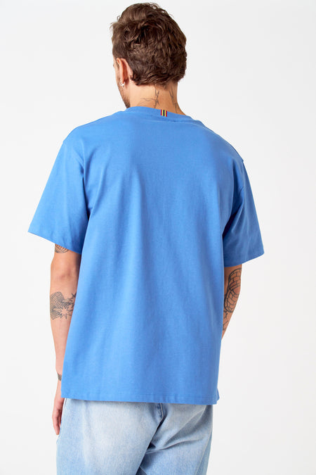 T-shirt (korte mouwen) Blauw - Le Fabuleux Marcel de Bruxelles