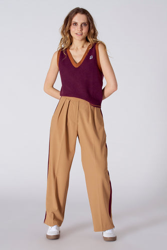 Pantalon de costume - brun