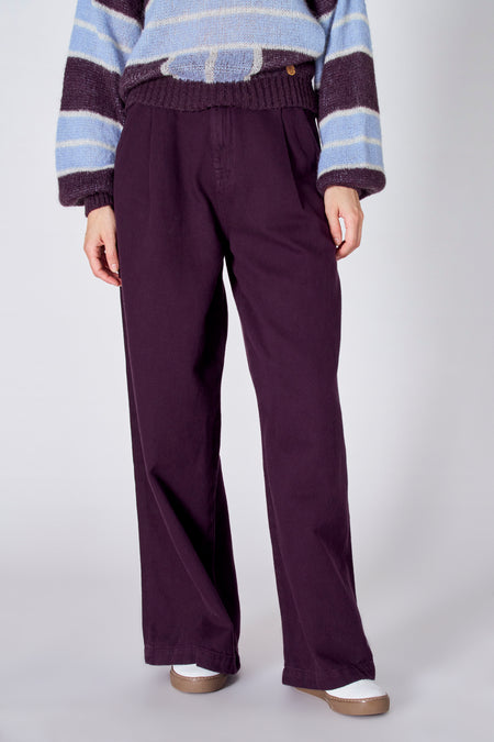Colored jeans Bordeaux - Le Fabuleux Marcel de Bruxelles