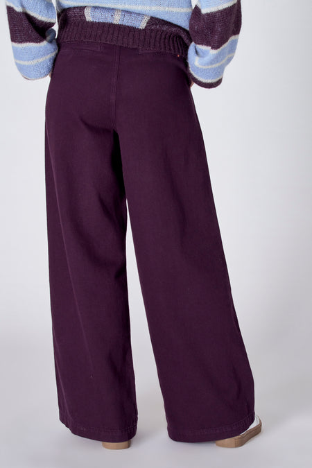 Colored jeans Bordeaux - Le Fabuleux Marcel de Bruxelles