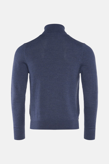 Pull col roulé Bleu - Le Fabuleux Marcel de Bruxelles
