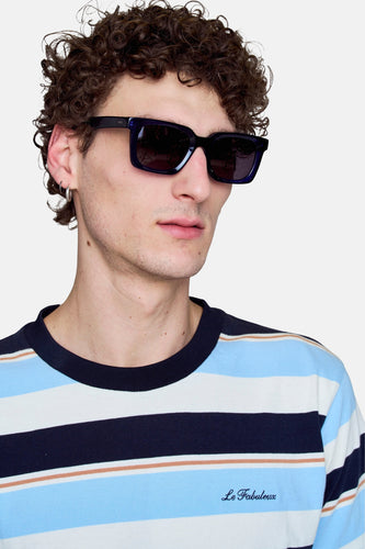 Lunettes de soleil - bleu