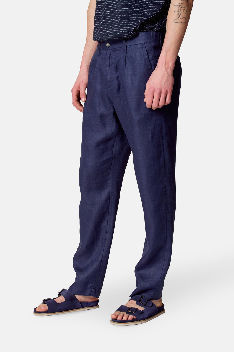 Pantalon de costume - bleu - Le Fabuleux Marcel de Bruxelles