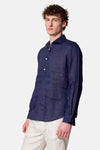 Chemise (manches longues) Bleu - Le Fabuleux Marcel de Bruxelles