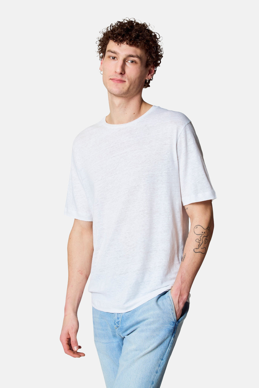 T-shirt met korte mouwen - wit - Le Fabuleux Marcel de Bruxelles