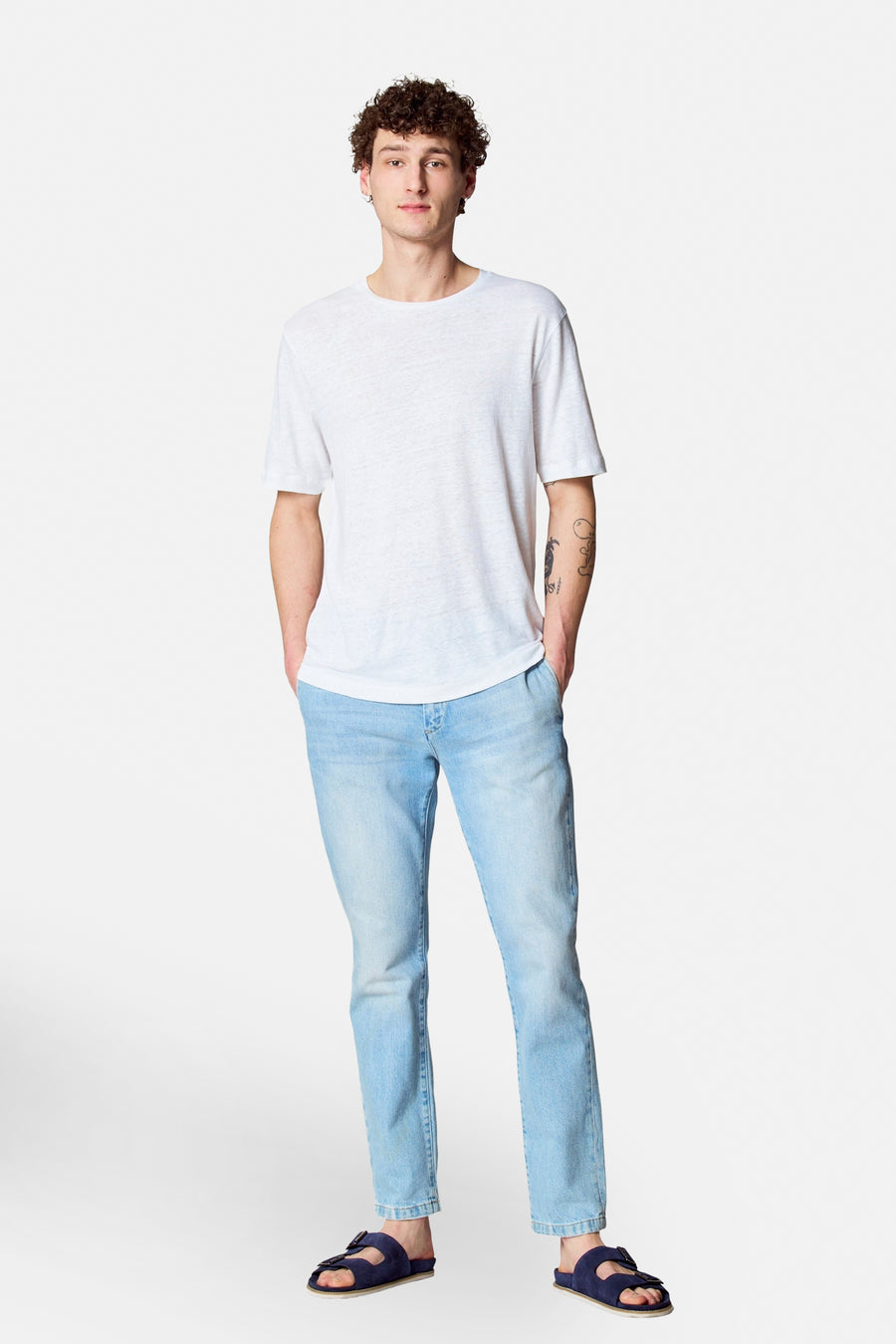 T-shirt met korte mouwen - wit - Le Fabuleux Marcel de Bruxelles