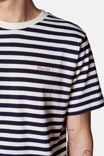 T-shirt met korte mouwen - blauw - Le Fabuleux Marcel de Bruxelles - 4