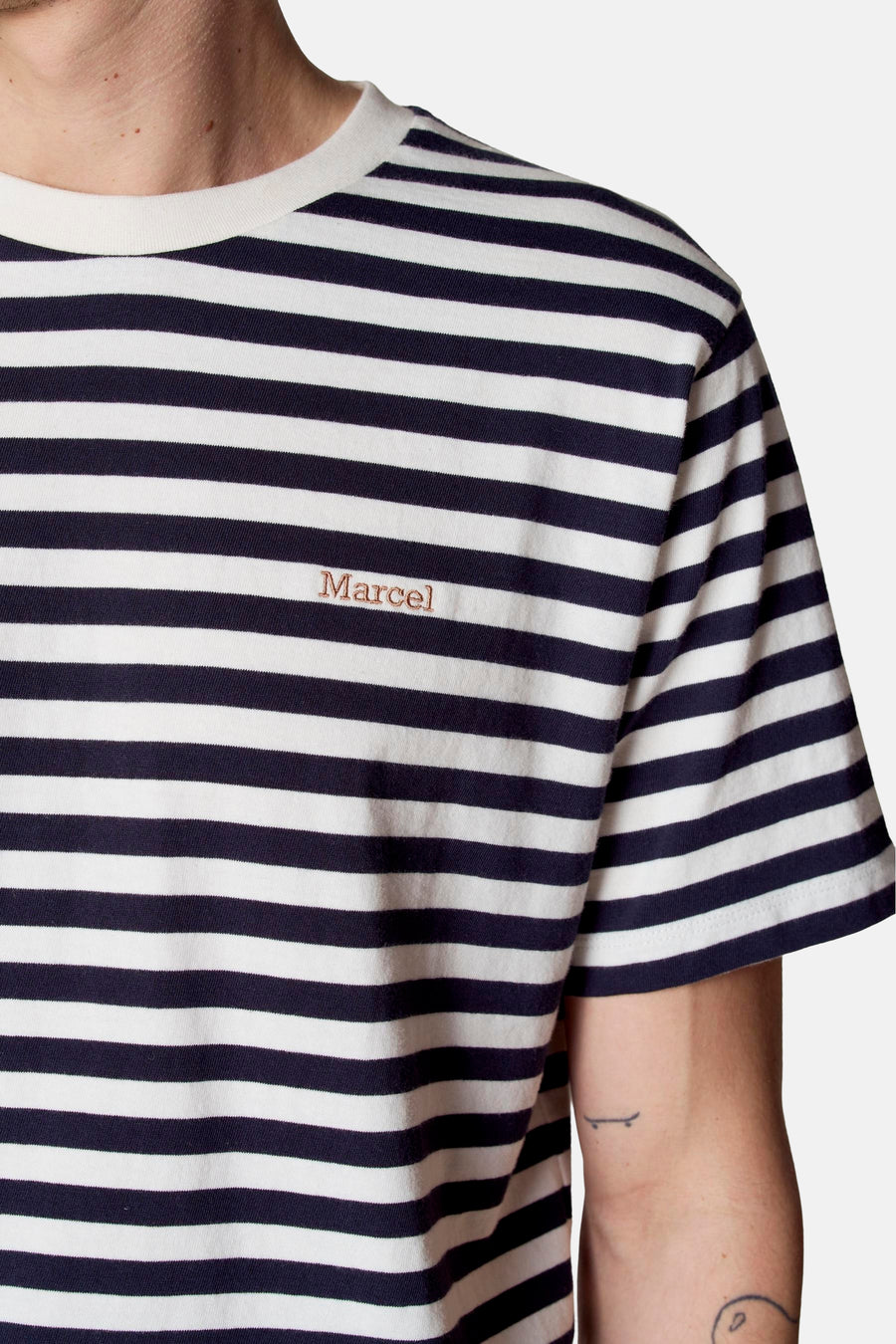 T-shirt met korte mouwen - blauw - Le Fabuleux Marcel de Bruxelles - 4